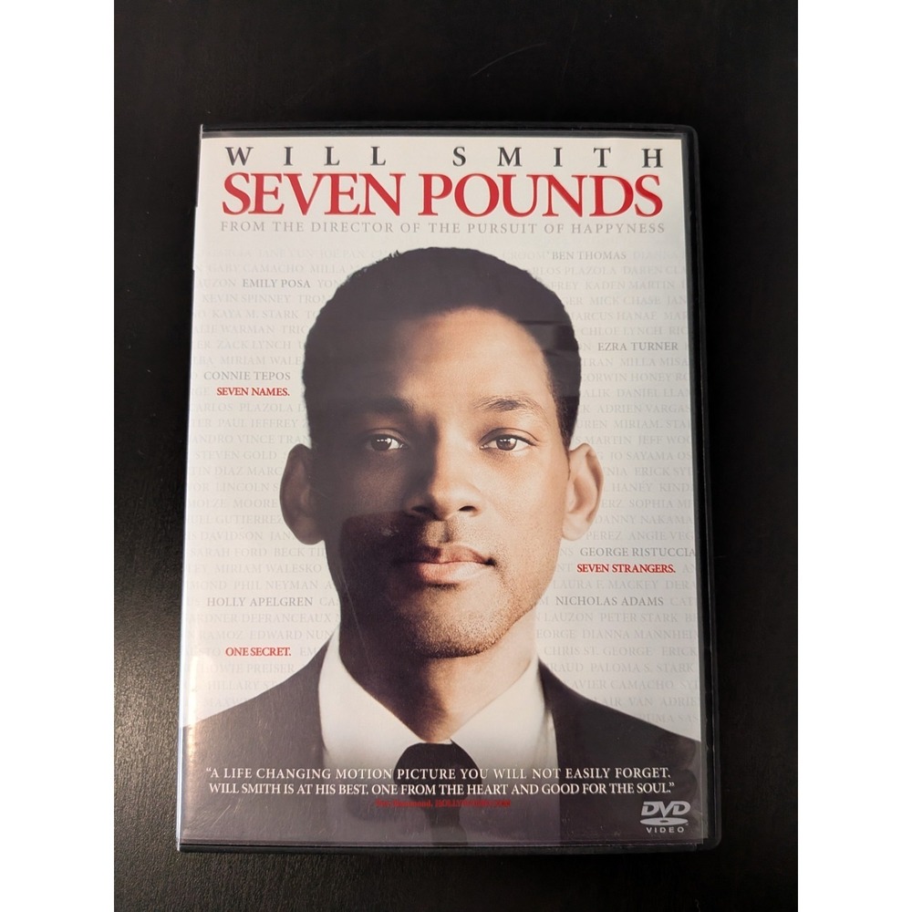 Seven‎ Pounds - DVD - Will Smith Movie